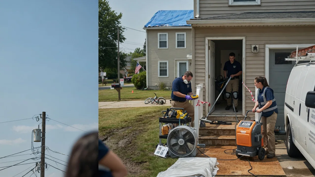 Water Damage Repair in Claremont, MN near me
